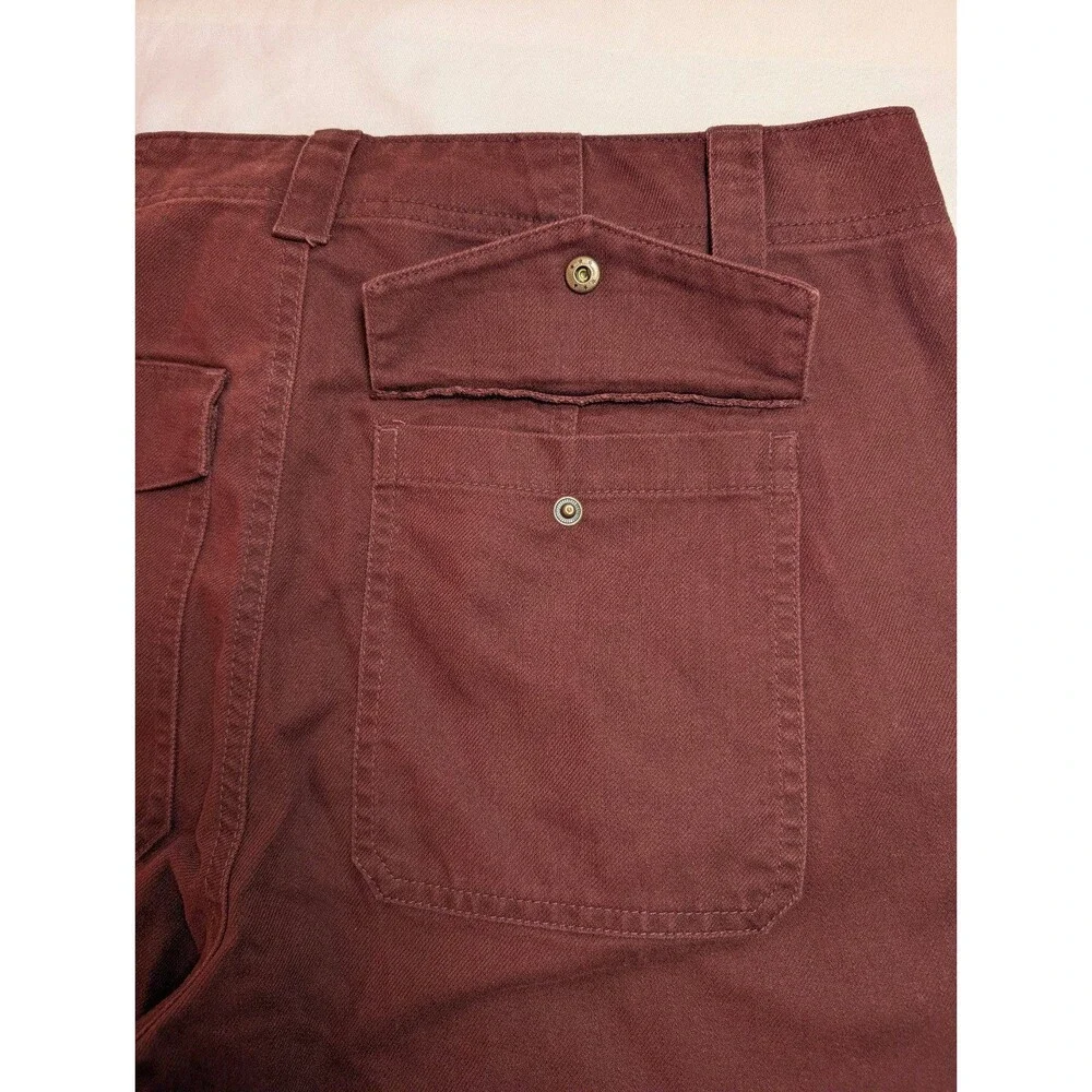 Women's Universal Thread Mid Rise Straight Leg Cargo Pants Brown Size 10